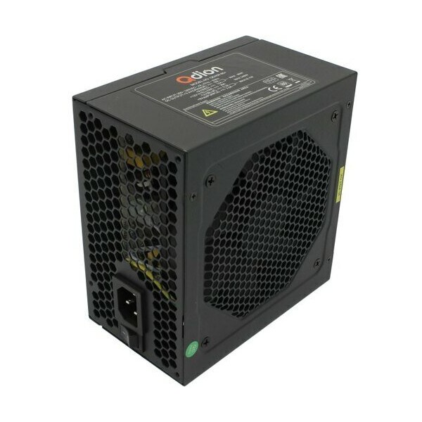 Блок питания Qdion QD450 80+ 450 Вт, , черный,