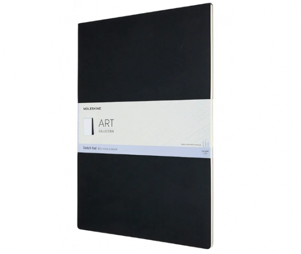 Блокнот Moleskine Art Soft ARTSKPAD9 88 стр твердая обложка черный