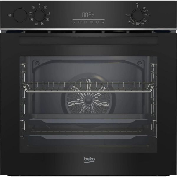 Духовой шкаф BEKO BBIS143N0B черный/серебристый