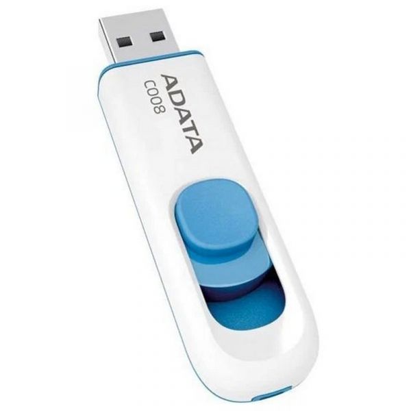 Флешка ADATA Classic C008 USB2.0 16Гб красный/черный