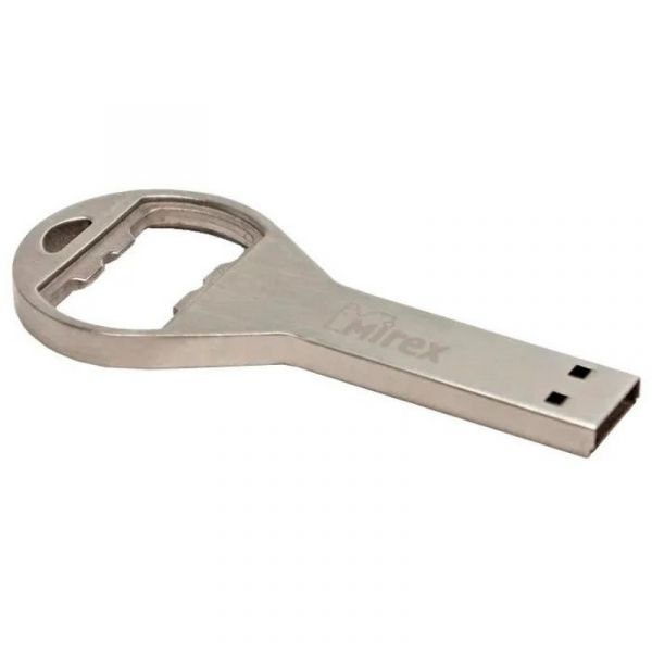 Флешка Mirex Bottle Opener USB 2.0 8Гб стальной