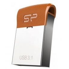 Флешка Silicon Power Jewel J35 USB 3.1 32Гб серебристый/коричневый