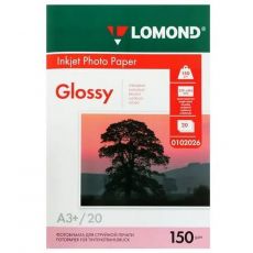 Фотобумага Lomond 102026 A3+, 150 г/м2, 20 л., покрытие - глянцевое