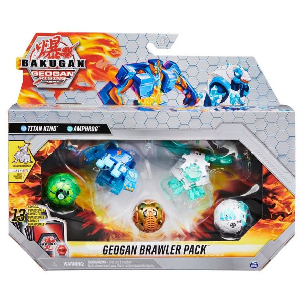 Игровой набор Bakugan Сражение с геоганами разноцветный