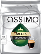 Кофе в капсулах Tassimo Jacobs Espresso