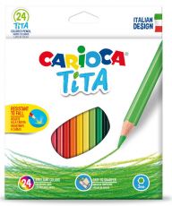 Карандаши цветные Carioca TITA 42794