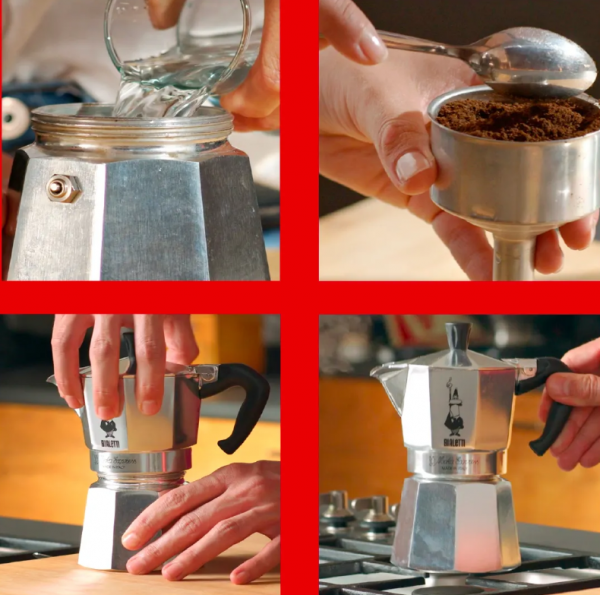 Кофеварка Bialetti Moka Express - серебристый