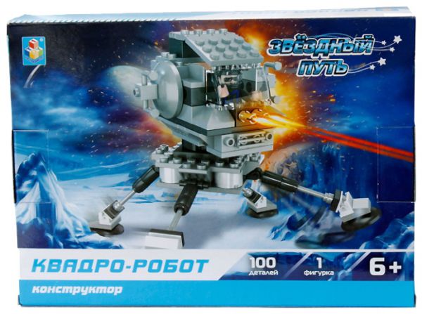 Конструктор 1TOY Т57013 Квадро-робот