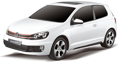 Машинка на радиоуправлении Rastar 44600 Volkswagen Golf GTI