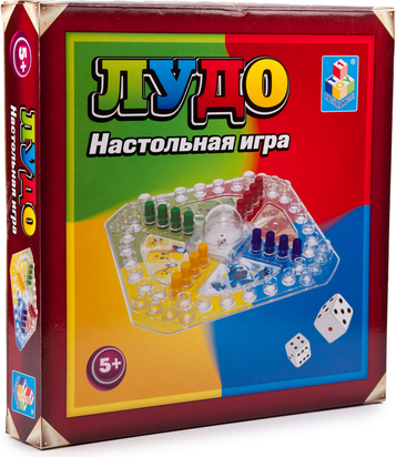 Настольная игра 1TOY 52456 Лудо