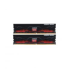 Оперативная память DIMM AMD Radeon DDR4 2666 DIMM R7 Performance Series Black Gaming Memory R7S416G2606U2K 16 Гб