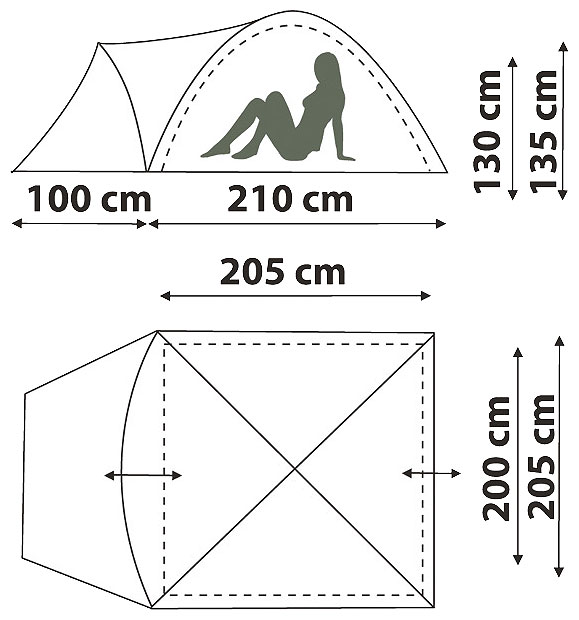 Палатка Canadian Camper KARIBU 3