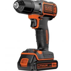 Шуруповерт Black&Decker ASD18KB-QW 2 АКБ, ЗУ