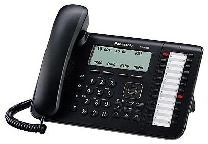 SIP-телефон Panasonic KX-NT546RU-B черный