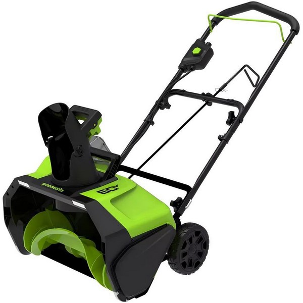 Снегоуборщик GREENWORKS GD60PSTK4 электрический