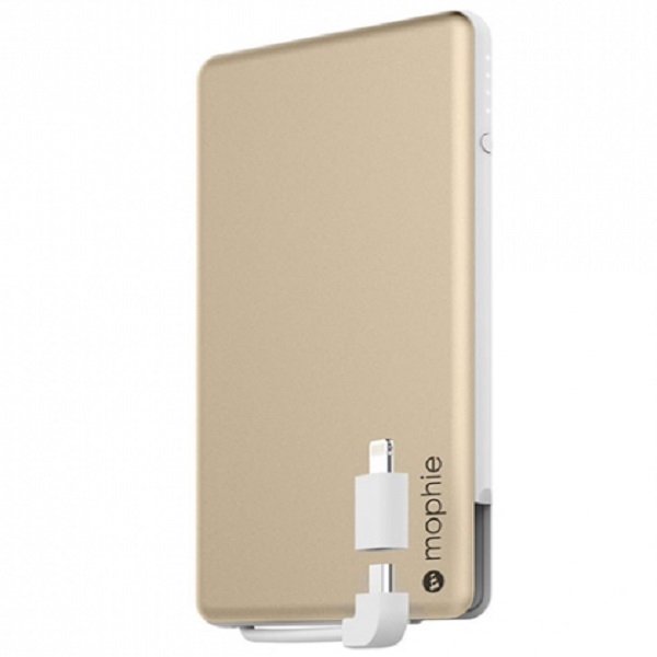 Внешний аккумулятор Mophie Powerstation Plus mini 4000 мAч золотой